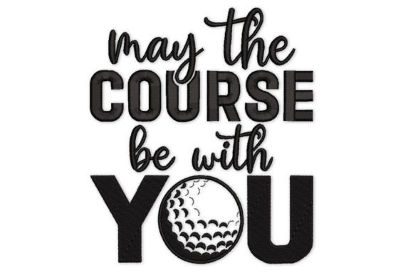 Golf Saying Embroidery Design Review for Craft Fairs