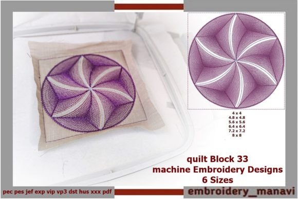 Quilt Block 33 Review