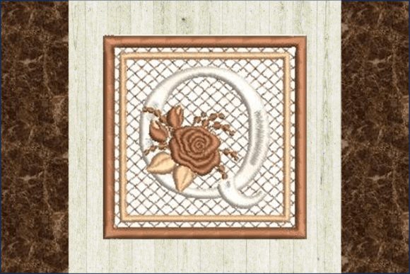 Rose Mini Quilt-Q: A Delightful Embroidery Design for Boutique Apparel