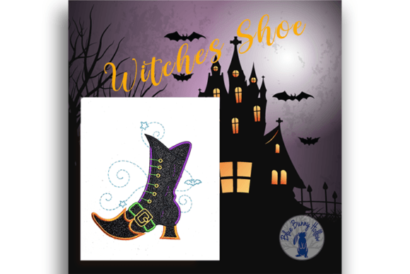 Witches Enchanted Shoes 5 Embroidery Design Review